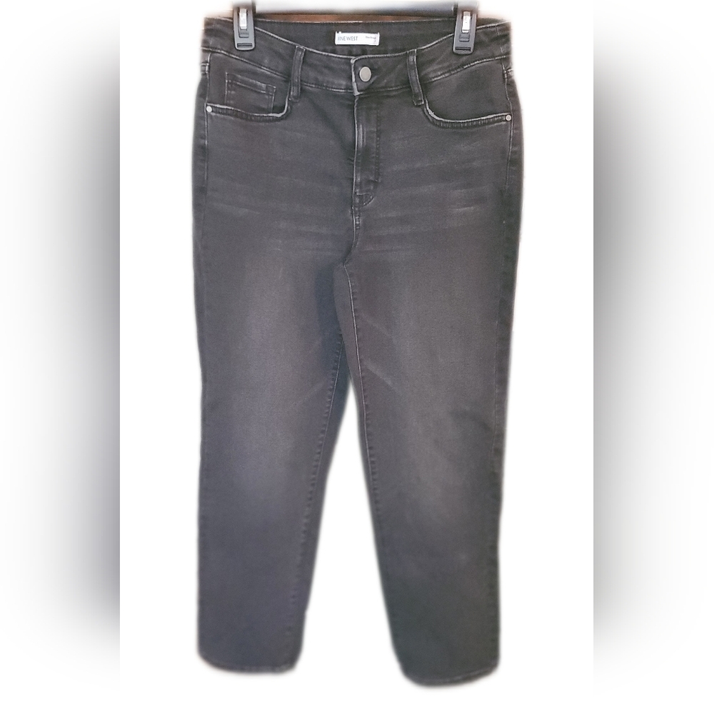 Nine West Women's Dark Gray Skinny Jeans